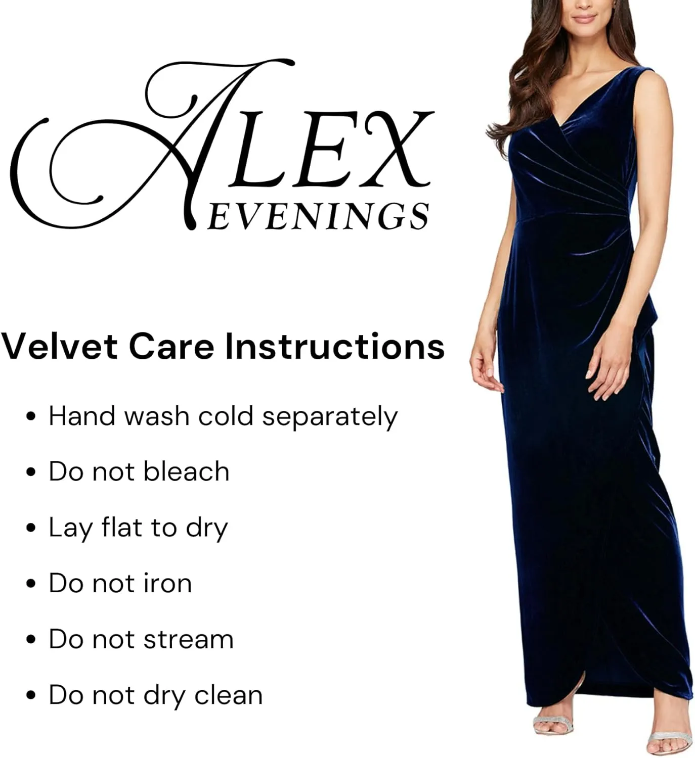 Alex Evenings Women's Short Velvet Cocktail Dress with Beading Detail (Reg Petite)