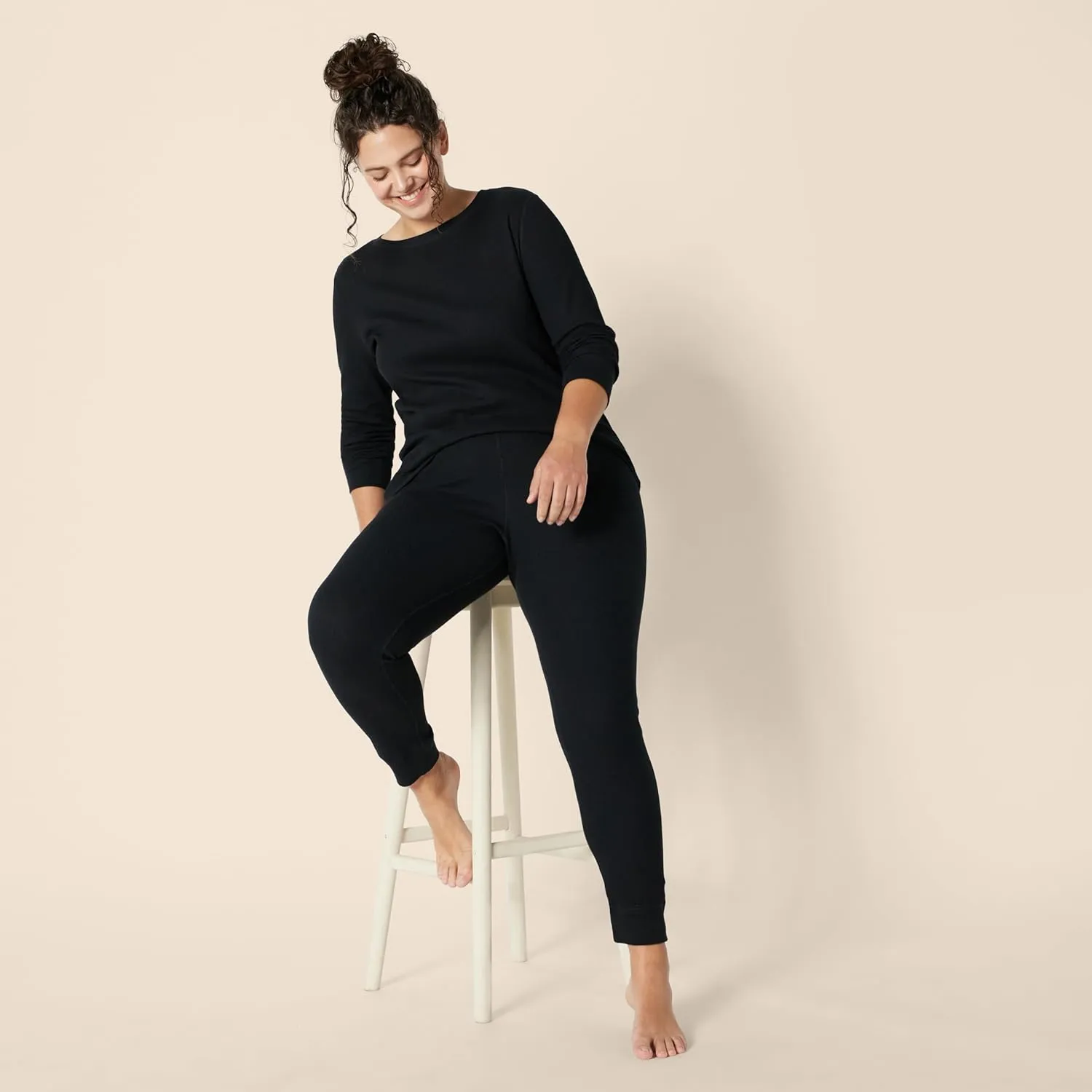 Amazon Essentials Women's Waffle Snug Fit Pajama Set