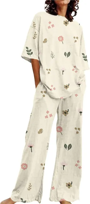 Button Up Pajamas For Women Pure Color Imitation Cotton Pajamas Women's Casual Loose Long Sleeved Secret Pajamas