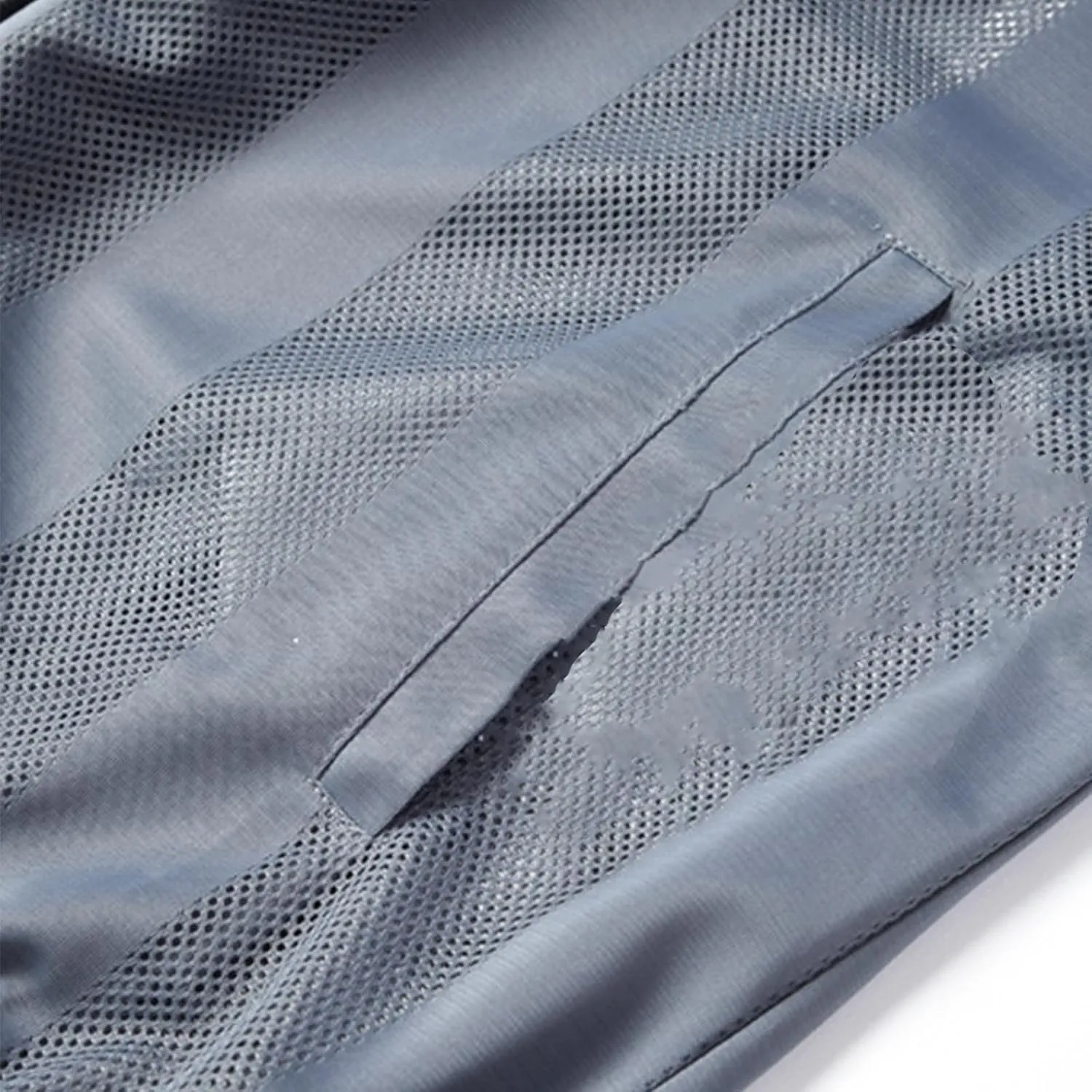 Cambkatl Men's Summer Mesh See Through Zip Vest Casual Lightweight Breathable Fishing Cycling Travel Sleeveless Jackets