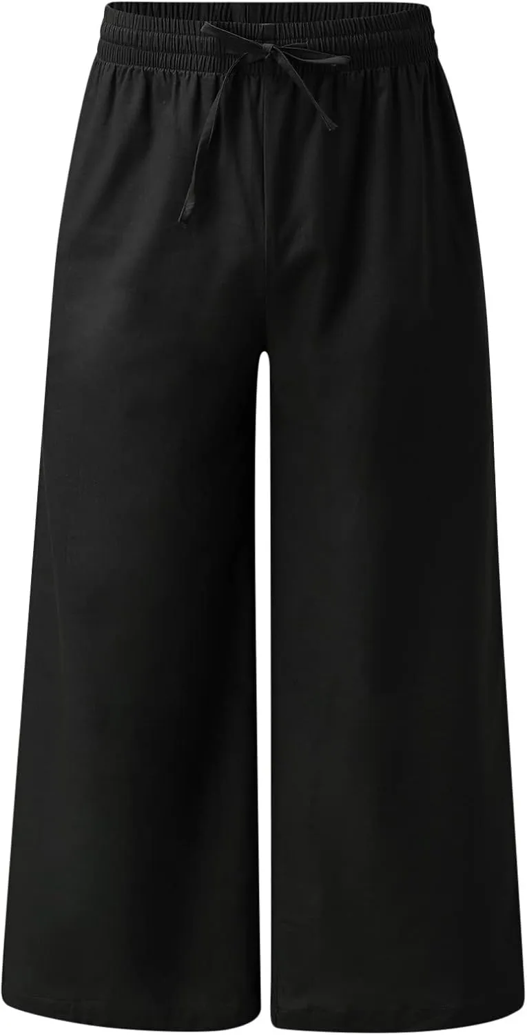 Cargo Pants for Men Baggy Elastic Waist Outdoor Pants Sweatpants for Men Workout Pants for Jogging Gym Hiking Running