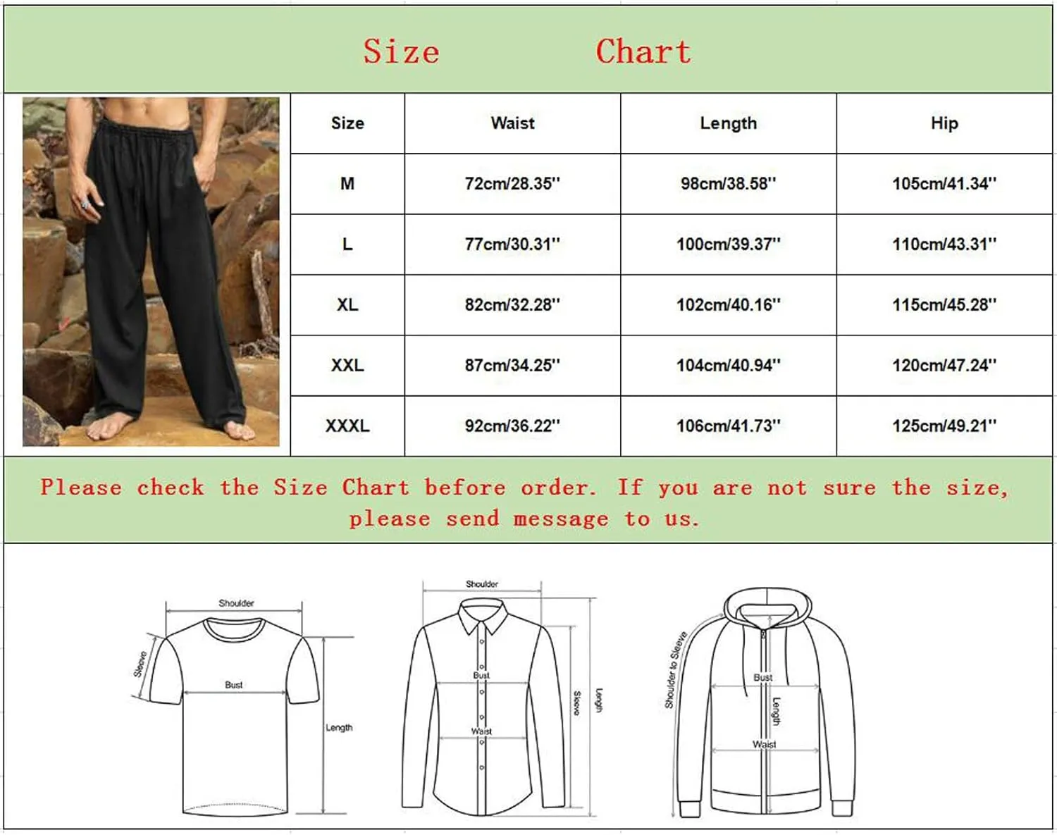 Cargo Pants for Men Baggy Elastic Waist Outdoor Pants Sweatpants for Men Workout Pants for Jogging Gym Hiking Running