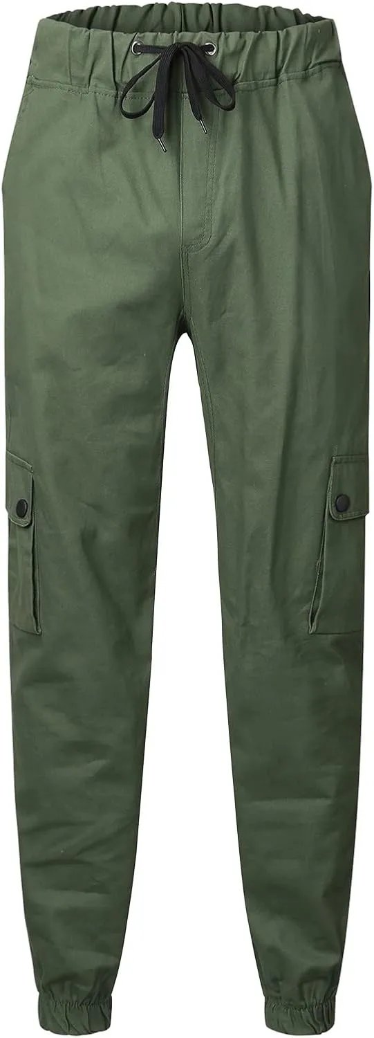 Cargo Pants for Men Big and Tall, Men Men's Sweatpants with Pockets Joggers for Men Athletic Pants for Workout Men's