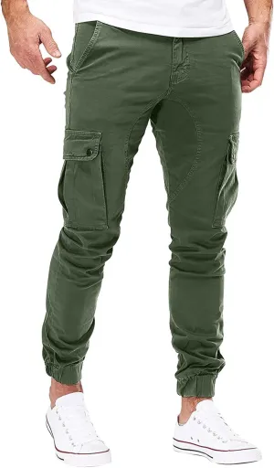 Cargo Pants for Men Big and Tall, Men Men's Sweatpants with Pockets Joggers for Men Athletic Pants for Workout Men's