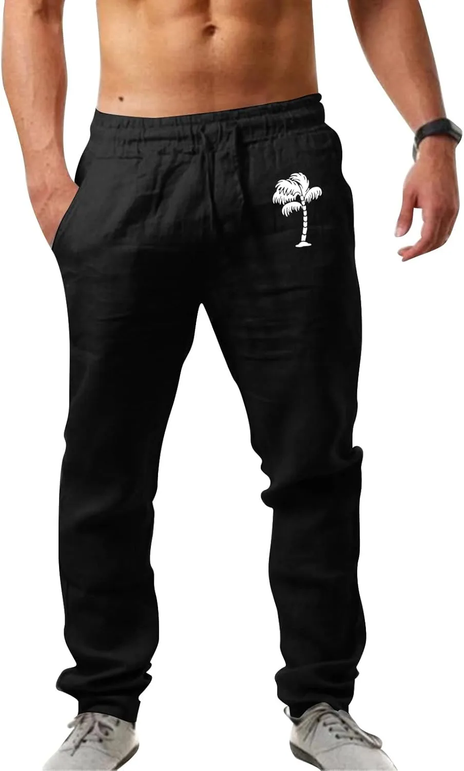 Cargo Pants for Men Big and Tall, Sweat Pants Sweatpants for Men Men's Fleece Sweatpants with Pockets Regular & Big