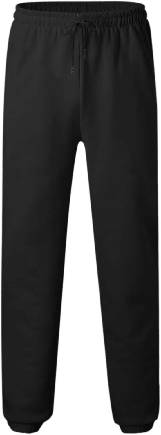 Cargo Sweatpants for Men Cargo Pant Straight Leg Relaxed Casual Work Ripstop Outdoor Hiking Pants Tactical Pants with