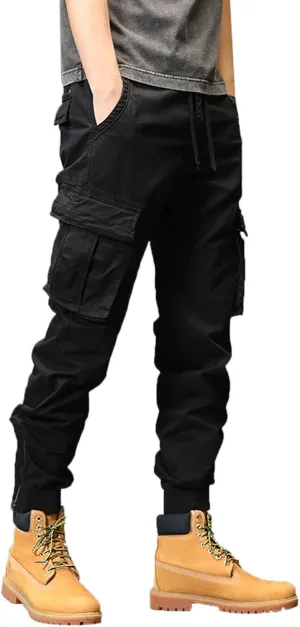 Cargo Sweatpants for Men Jogger Pants Athletic Chino Trousers Sweatpants Track Pants Men Man Casual Cargo Pants Solid
