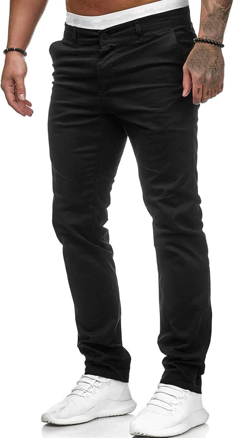 Cargo Sweatpants for Men Mens Lounge Pants Pant 2023 Men's Heavyweight Cargo Fleece Sweatpants Stretch Elastic Waist