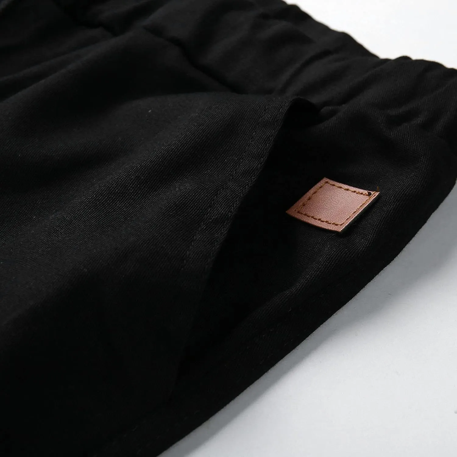 Cargo Sweatpants for Men Workout Trousers Casual Cargo Pants Fleece Joggers Sweat Pants for Men Mens Cargo Sweatpants