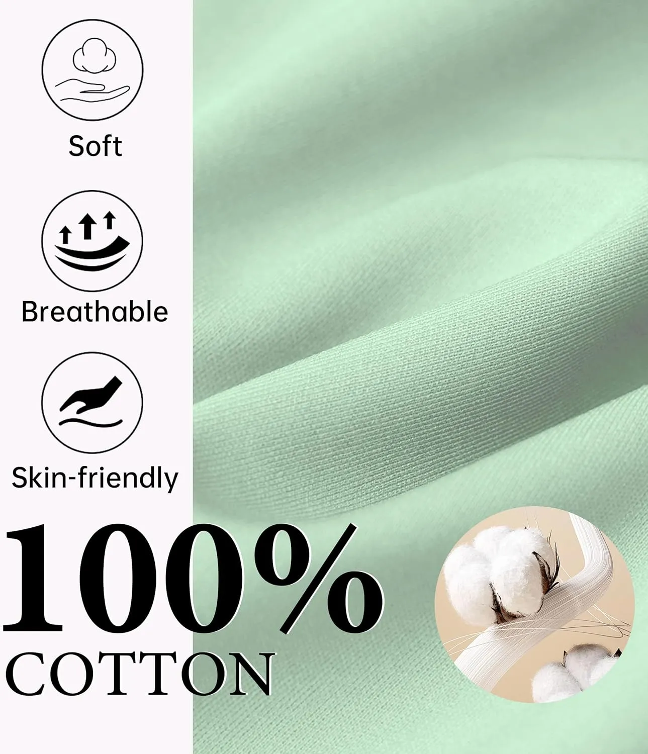 CF Womens 100% Cotton Pajamas Set Button Down Pjs Sets Short Sleeve Top & Long Pants Sleepwear Comfy Loungewear with Pockets