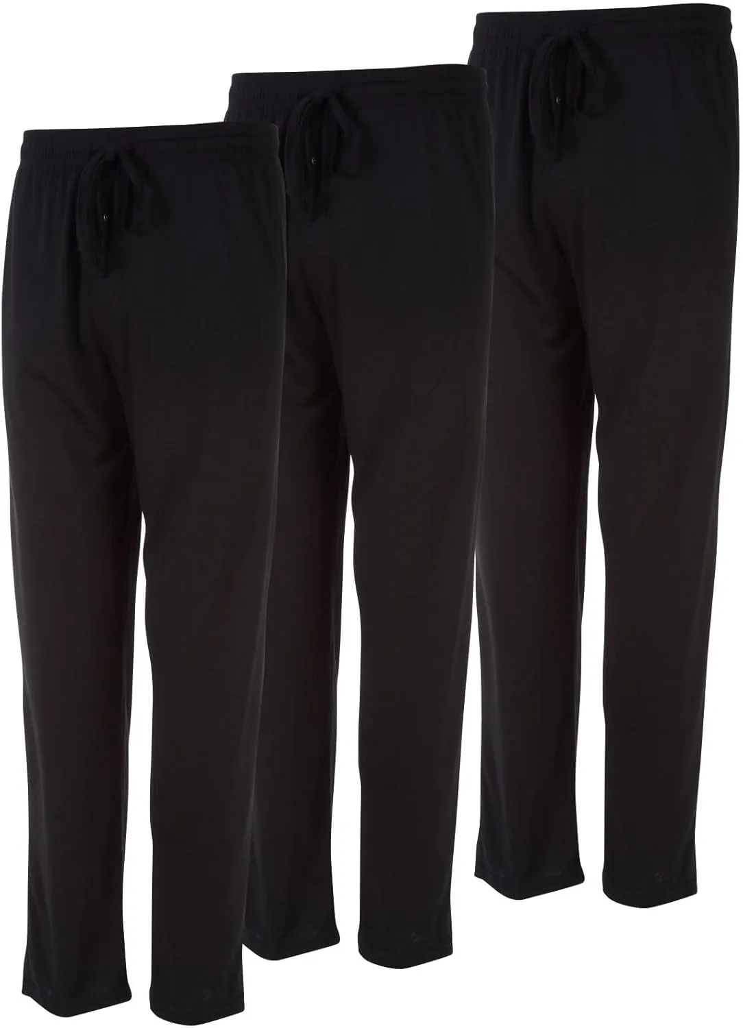 DARESAY Mens Lounge Pants with Pockets - Mens Pajama Pants - Lounge Pants Men, Up to 3XL Pack of 3