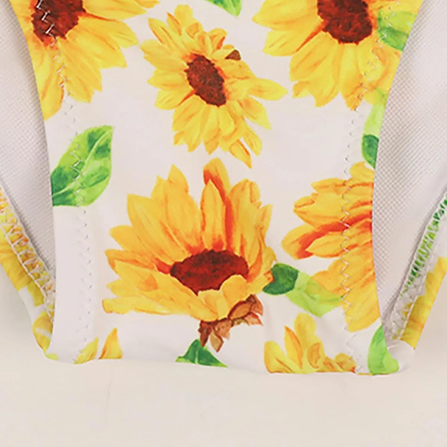 Girls 2 Piece Swimsuits Sunflower Quick Dry Bikini Sets Swimming Bathing Suit Beach Sport Athletic Teen Girls Swimwear