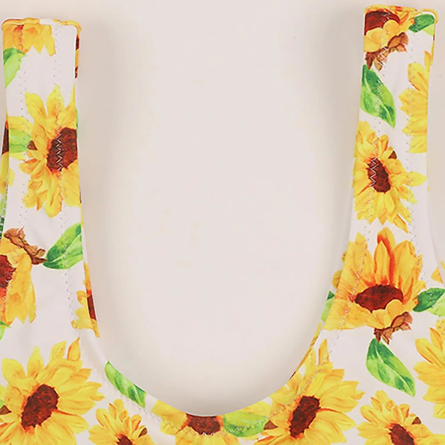 Girls 2 Piece Swimsuits Sunflower Quick Dry Bikini Sets Swimming Bathing Suit Beach Sport Athletic Teen Girls Swimwear
