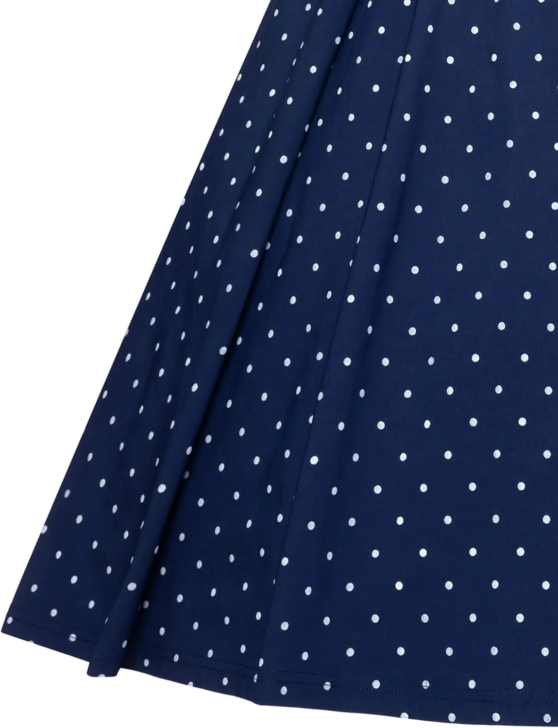GownTown Women's 1950s V-Neck Adjustable Bowknot Swing Cocktail Dress