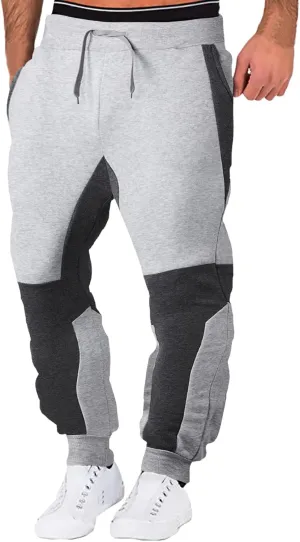 Joggers for Men Big and Tall Men's Workout Gym Cargo Pants Sport Training Tapered Sweatpants Casual Athletics Trouser