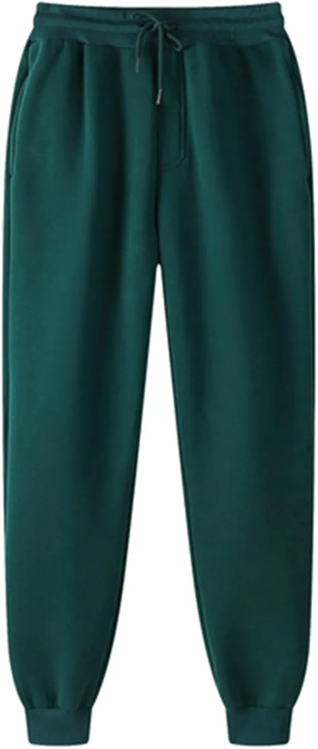 Joggers Pants for Women Elastic Waist Petite Sweatpant with Pockets Baggy Casual Athletic Workout Running Trousers