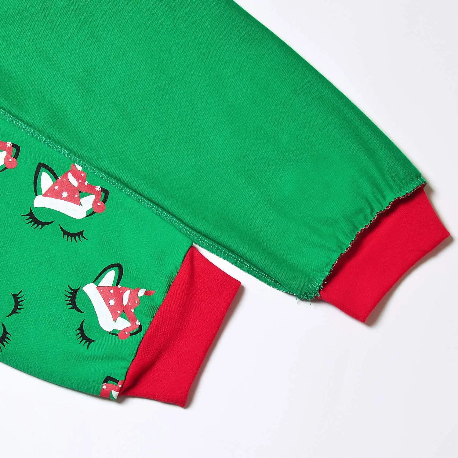 Jxstar Girls Christmas Pajamas Santa Unicorn Pj Set Cotton Pjs Long Sleeve Sleepwear…