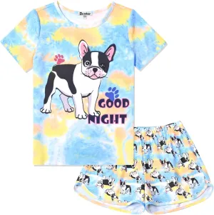 Jxstar Pajamas Sets for Girls Unicorn Pjs Little Kids Summer Cotton Sleepwear …