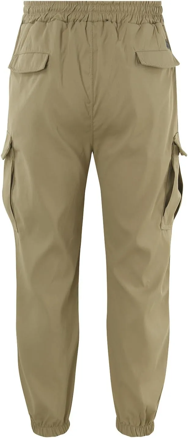 Men's Cargo Pants Multi-Pocket Zippered Slim Trousers Men Linen Trousers Men Cargo Pants Trousers Pockets Trousers