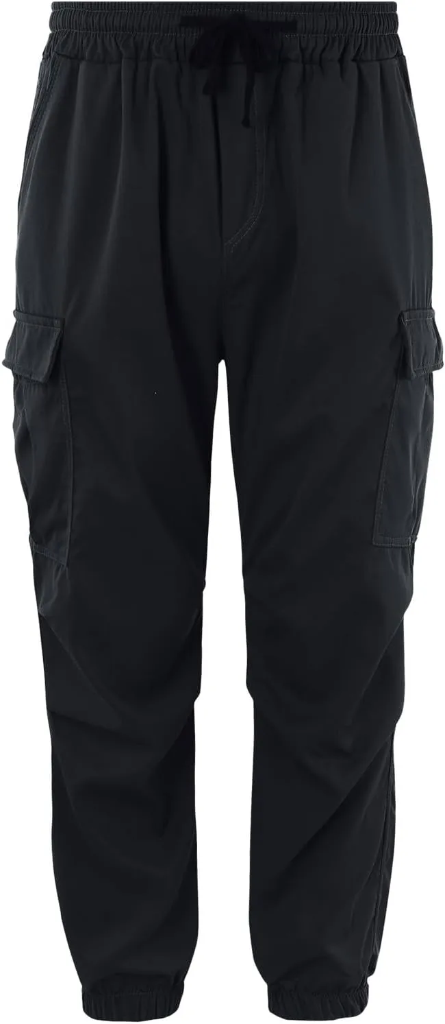 Men's Cargo Pants Multi-Pocket Zippered Slim Trousers Men Linen Trousers Men Cargo Pants Trousers Pockets Trousers