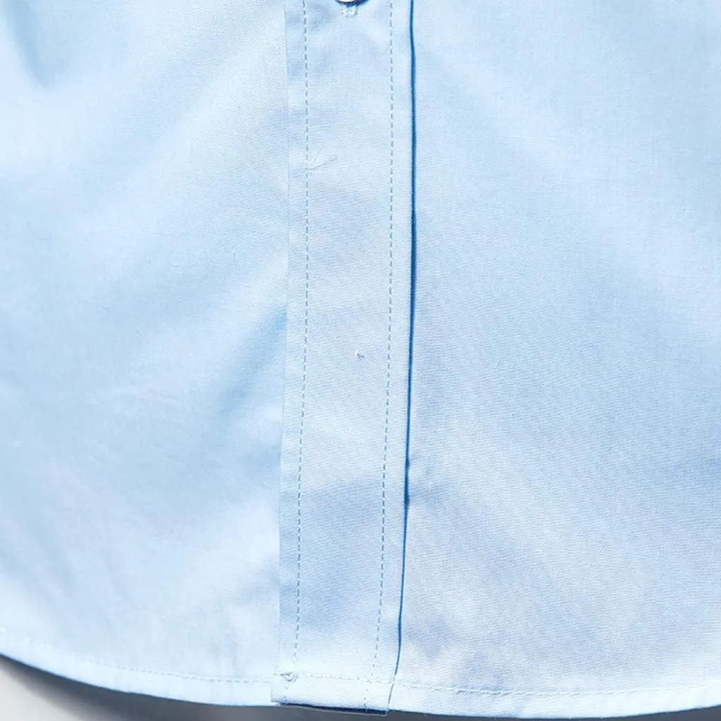 Mens Dress Shirts Long Sleeve Performance Quick Dry Stretch Untucked Casual Button Down Shirt Business Work Shirts
