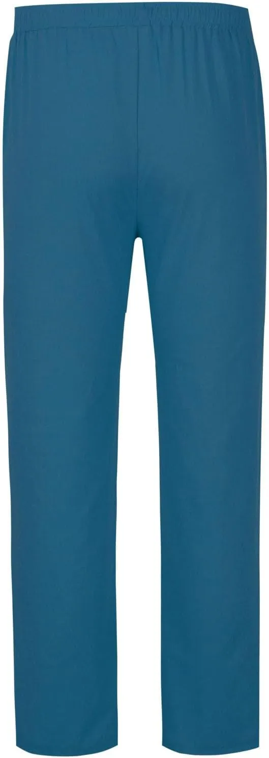 Mens Elastic Waist Drawstring Pants Lightweight Casual Straight Yoga Trouser Summer Joggers Beach Pant with Pocket