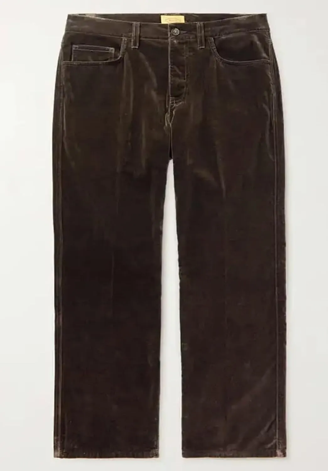 Men's Fashion Velvet Dress Suit Pants Flat Front Trousers