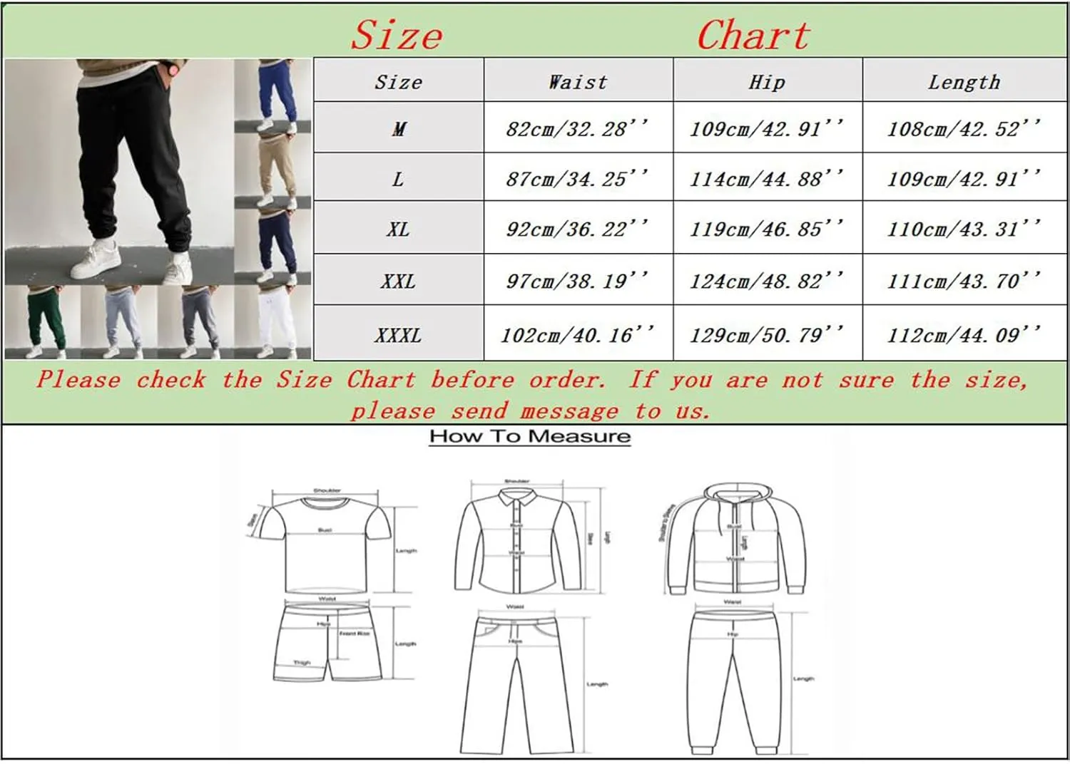 Mens Workout Cargo Sweatpants Jogger Sweatpants for Men Soccer Running Workout Mens Fashion Joggers Sports Pants Slim