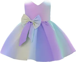 NSSMWTTC 12M-6T Baby Pageant Backless Dress Toddler Girls Tutu Gown Dresses