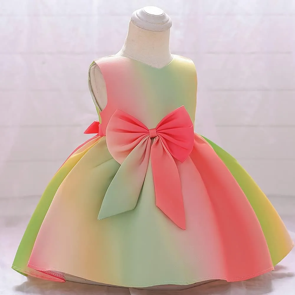 NSSMWTTC 12M-6T Baby Pageant Backless Dress Toddler Girls Tutu Gown Dresses