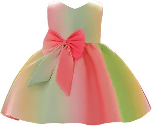 NSSMWTTC 12M-6T Baby Pageant Backless Dress Toddler Girls Tutu Gown Dresses