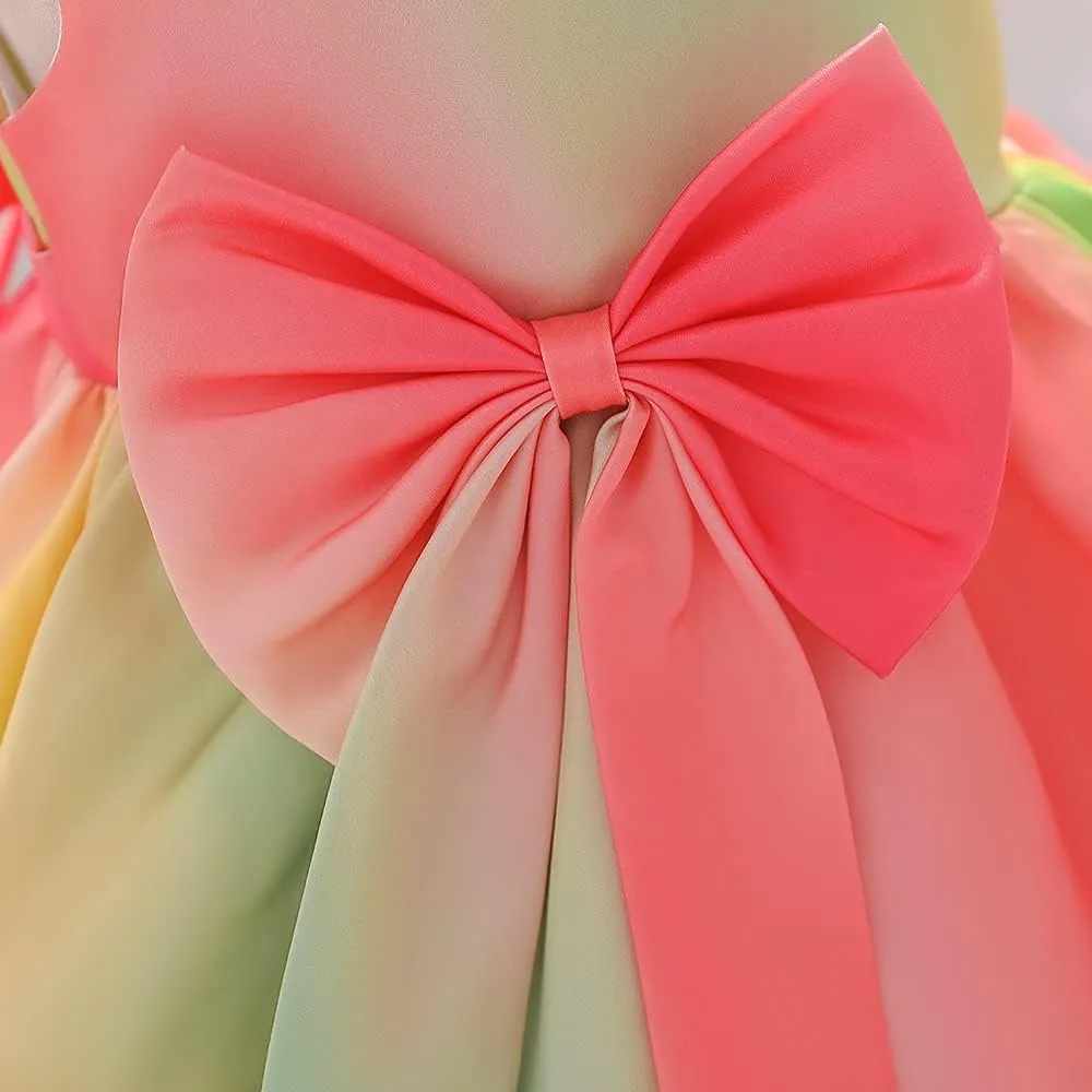 NSSMWTTC 12M-6T Baby Pageant Backless Dress Toddler Girls Tutu Gown Dresses