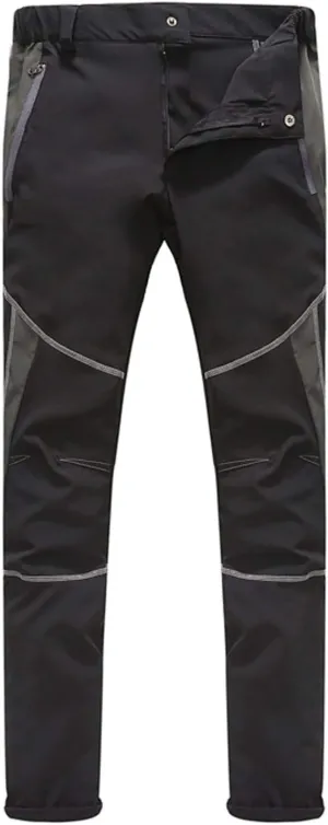 Pants For Men Men's Fashion Waterproof Pants Splice Windproof Trousers Softshell Outdoor Hiking Trousers Cargo Pants
