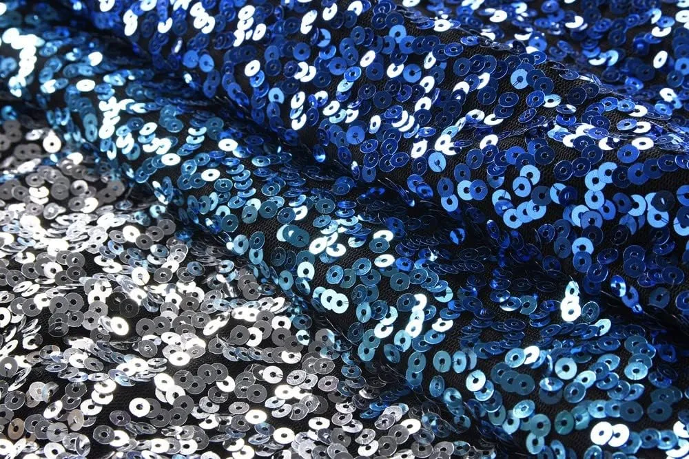 PrettyGuide Women's Sequin Cocktail Dress V Neck Bodycon Glitter Party Dress