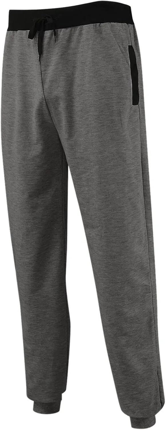 sdbrld Sweatpants For Men Men's Cotton Sport Joggers Solid Drawstring Cargo Pants Fashion Hiking Running Sweatpants Trousers