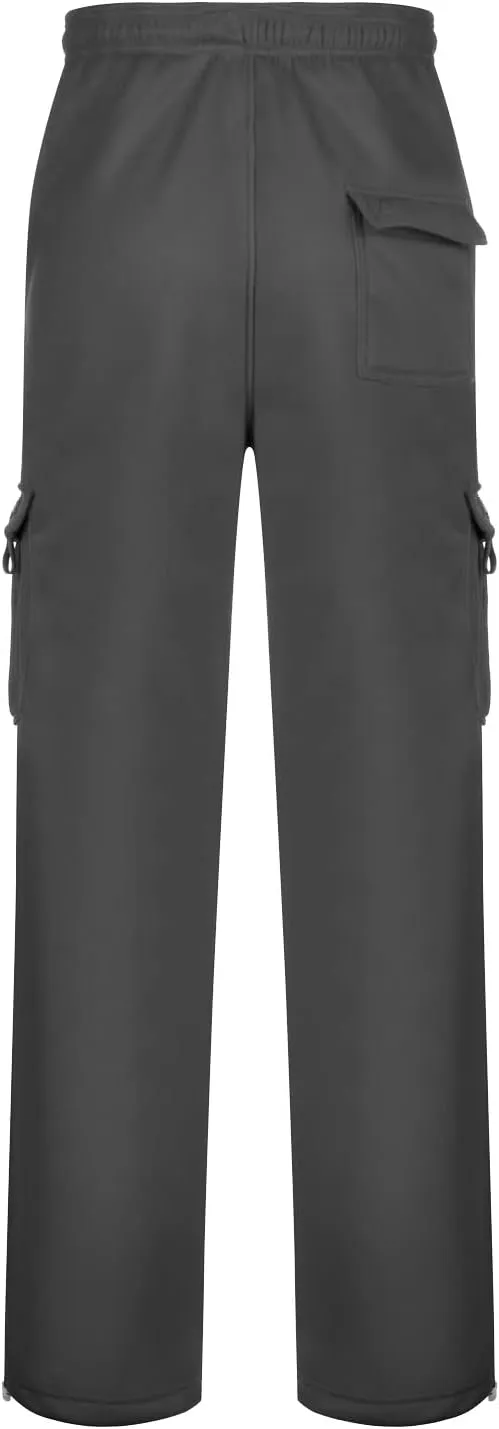 sdbrld Sweatpants For Men Mens Fashion Joggers Pants Cotton Drawstring Cargo Pants Hiking Outdoor Track Sweatpants Trousers
