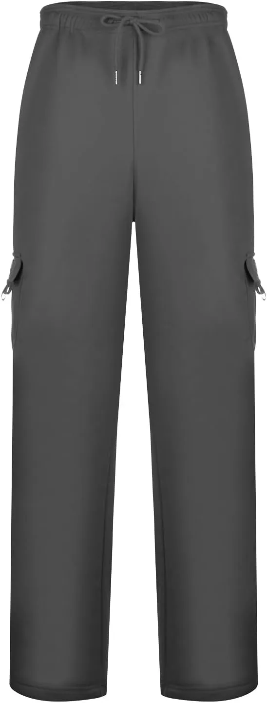 sdbrld Sweatpants For Men Mens Fashion Joggers Pants Cotton Drawstring Cargo Pants Hiking Outdoor Track Sweatpants Trousers