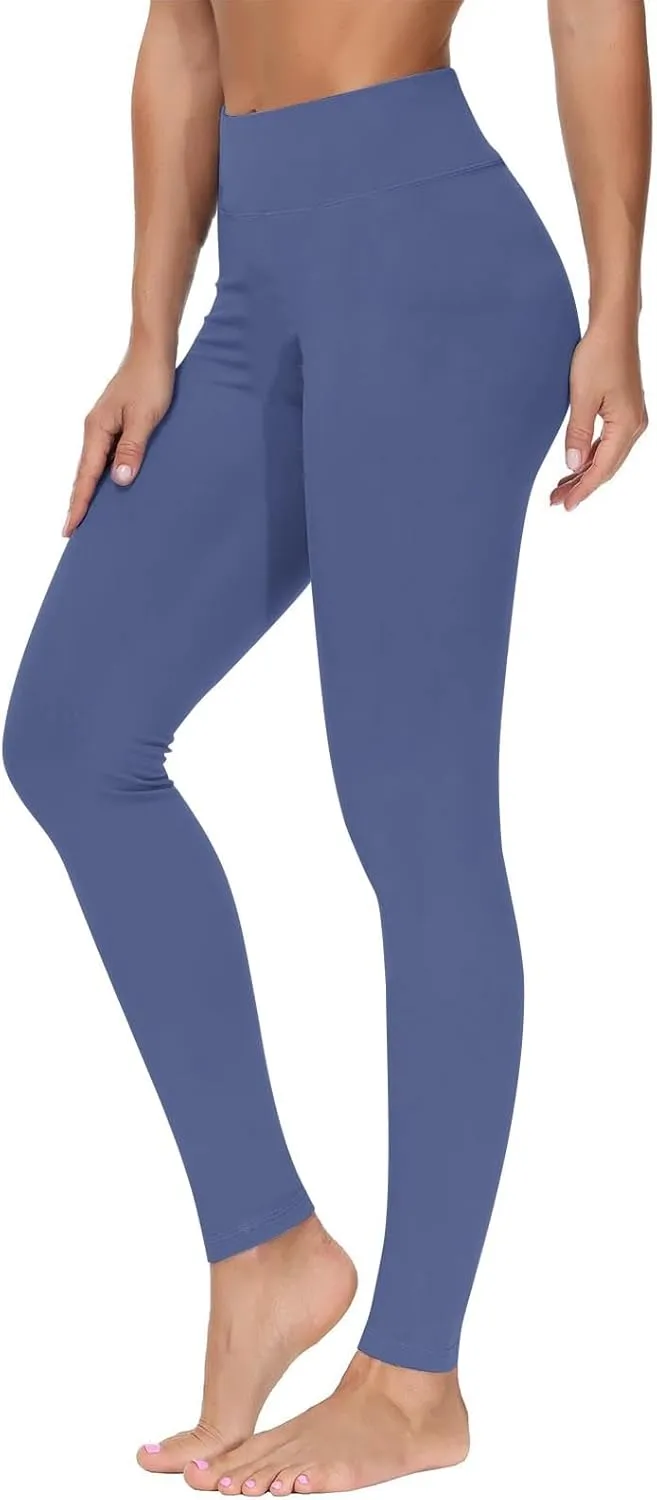 Soft Workout Leggings Women High Waisted Yoga Pants Yoga Exercise Pants Sport Comfortable Jogger Casual Pant Leggings