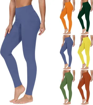 Soft Workout Leggings Women High Waisted Yoga Pants Yoga Exercise Pants Sport Comfortable Jogger Casual Pant Leggings
