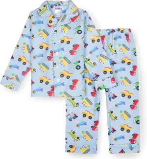 Wildkin Boys' Button Down Pajama