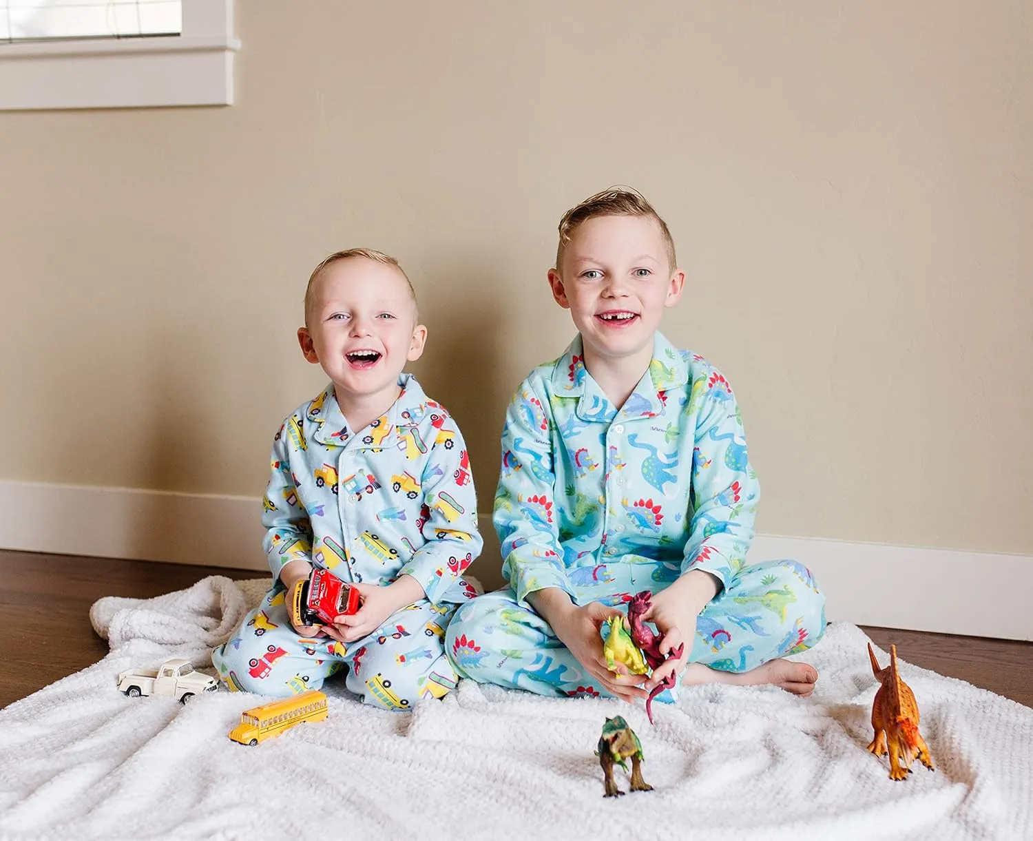 Wildkin Boys' Button Down Pajama