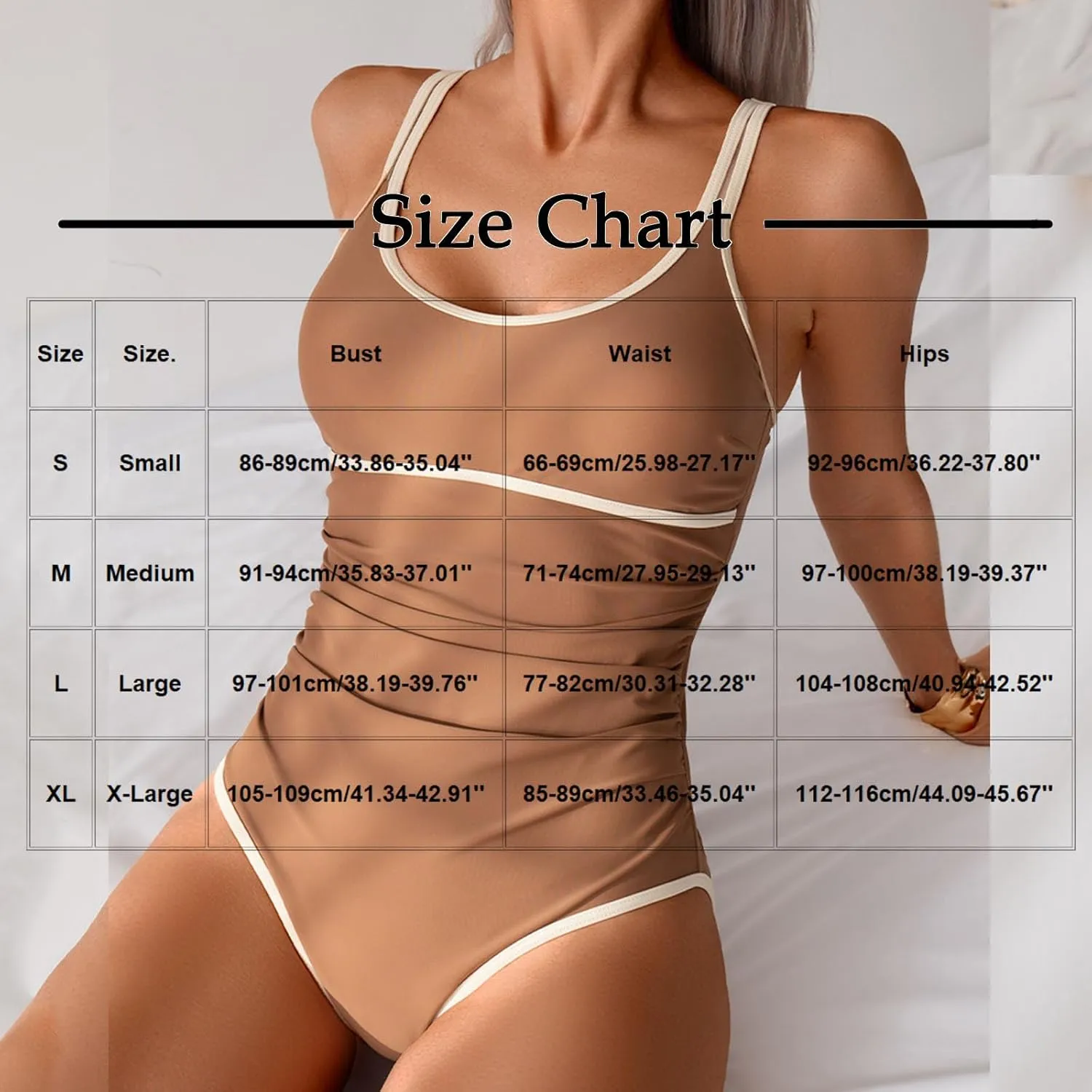 Women Bathing Suit Trendy One Piece Spaghetti Strap Swimsuit 2025 Tummy Control Slimming Swimwear for Summer Vacation