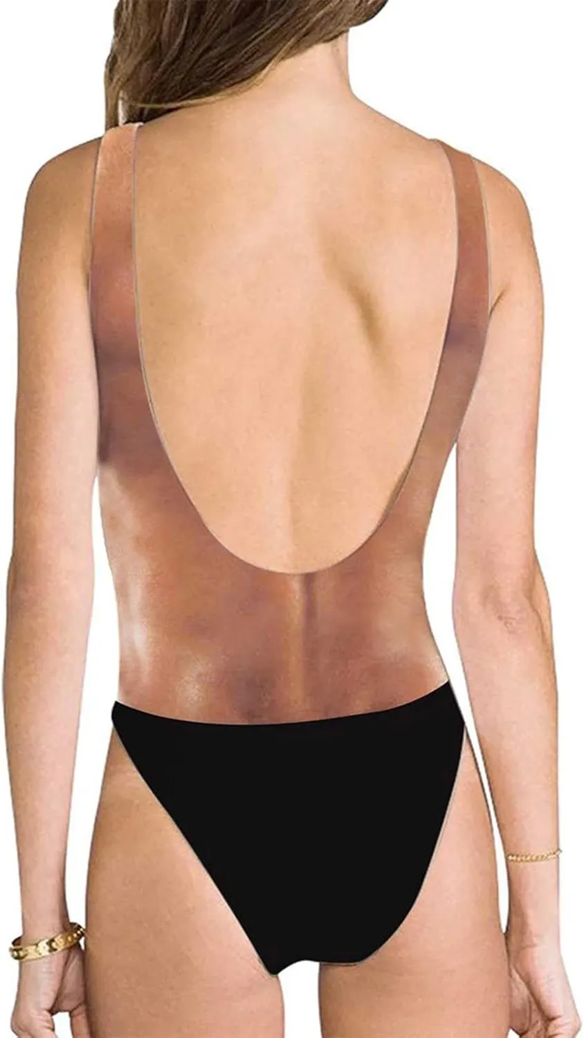 Women's One Piece Swimsuits Deep V Swimsuit Color Block Swimwear Womens Bathing Suit Womens Bathing Suit One