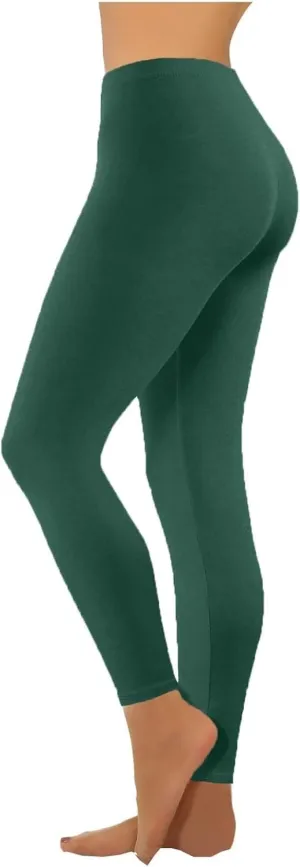 Women's Pants Tummy Control Soft Workout Leggings for Women High Waisted Trousers for Workout Athletic Running