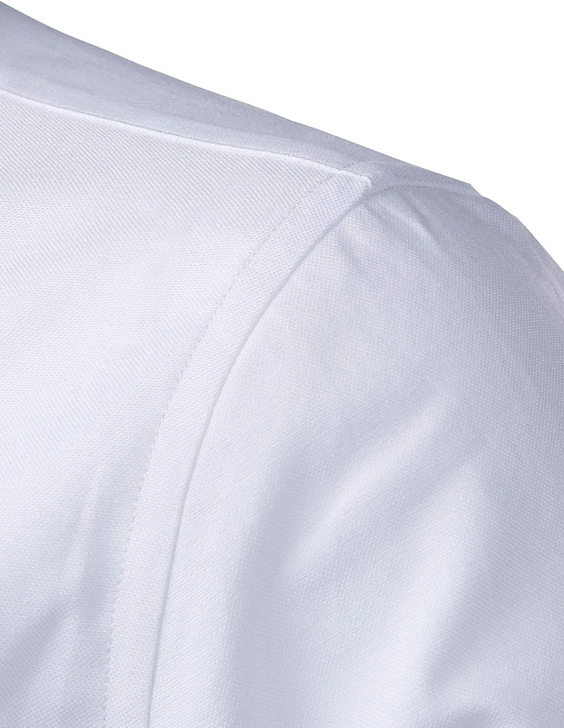 ZEROYAA Men's Hipster Casual Slim Fit Long Sleeve Button Down Oxford Shirts with Chest Pocket