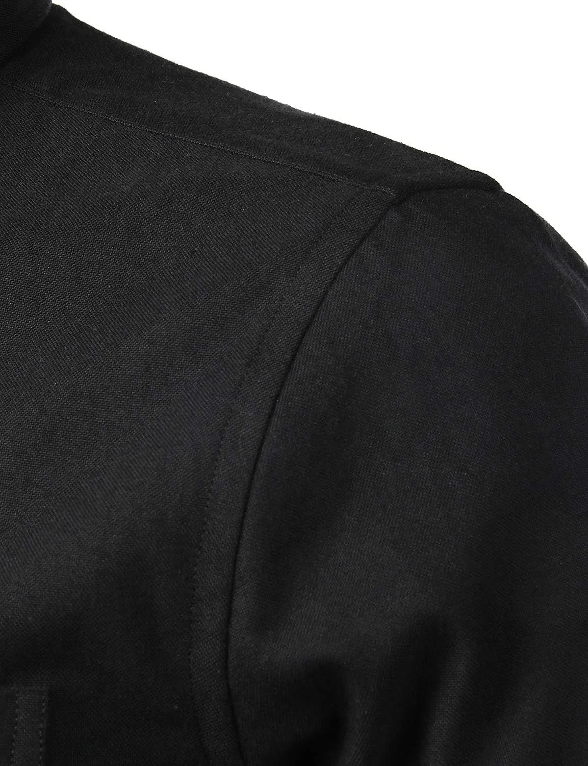 ZEROYAA Men's Hipster Casual Slim Fit Long Sleeve Button Down Oxford Shirts with Chest Pocket
